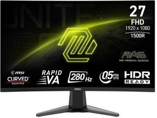 MSI MAG 276CXFDE VA Curved Monitor 27" FHD 1920x1080 280Hz 0.5ms