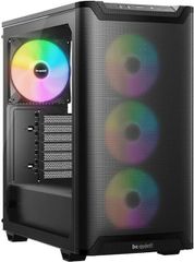 Be Quiet Pure Base 501 LX Gaming Midi Tower Κουτί Υπολογιστή με Πλαϊνό Παράθυρο και RGB Φωτισμό Μαύρο BGW78