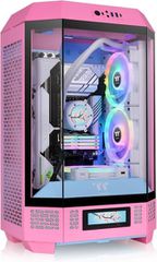 Thermaltake The Tower 300 Micro Tower Κουτί Υπολογιστή με Πλαϊνό Παράθυρο και RGB Φωτισμό Bubble Pink CA-1Y4-00SAWN-00