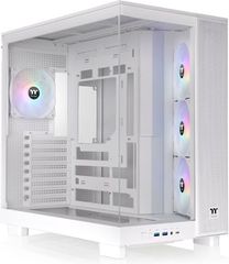 Thermaltake View 380 XL TG ARGB Gaming Midi Tower Κουτί Υπολογιστή με Πλαϊνό Παράθυρο Snow White CA-11E-00M6WN-00