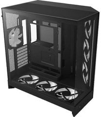 NZXT H9 Flow RGB+ Gaming Midi Tower Κουτί Υπολογιστή με Πλαϊνό Παράθυρο Μαύρο Ματ CM-H92FB-P1