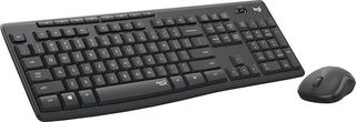 Logitech MK295 Silent Ασύρματο Σετ Πληκτρολόγιο & Ποντίκι Αγγλικό US Γκρι