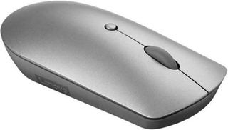 Lenovo 600 Bluetooth Silent Mouse Ασύρματο Ποντίκι Ασημί
