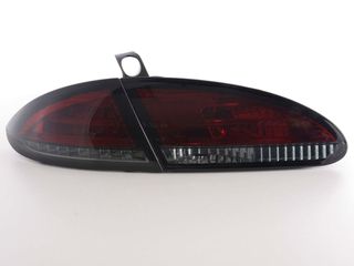 Πίσω φανάρια led Seat Leon 1P (2005-2009) - μαύρα - σετ 2τμχ.
