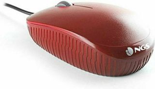 NGS Redflame Ενσύρματο Ποντίκι Κόκκινο