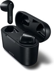 JVC HA-A3T Earbud Bluetooth Handsfree Ακουστικά με Αντοχή στον Ιδρώτα και Θήκη Φόρτισης Μαύρα