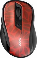 Rapoo M500 Ασύρματο Bluetooth Ποντίκι Κόκκινο