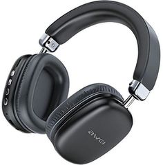 Awei AT7 Ασύρματα Bluetooth On Ear Ακουστικά με 20 ώρες Λειτουργίας Μαύρα