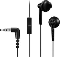 Panasonic RP-TCM55E In-ear Handsfree με Βύσμα 3.5mm Μαύρο