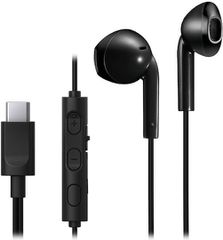 JVC HAF-R17UCB-U In-ear Handsfree Ακουστικά με Βύσμα USB-C Μαύρο