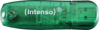 Intenso Rainbow Line 8GB USB 2.0 Stick Πράσινο