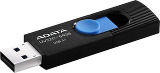 Adata DashDrive UV320 64GB USB 3.2 Stick Μαύρο