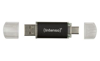 Intenso 128GB USB 2.0 Stick Γκρι