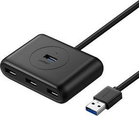Ugreen USB 3.0 Hub 4 Θυρών με σύνδεση USB-A (20290)