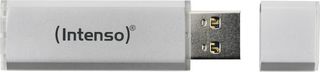 Intenso Alu Line 128GB USB 2.0 Stick Ασημί