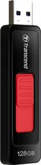 Transcend JetFlash 760 128GB USB 3.0 Stick Μαύρο