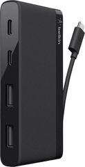 Belkin USB 3.1 Hub 4 Θυρών με σύνδεση USB-C (F4U090BTBLK)