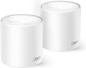 TP-LINK Deco X10 v1 Access Point Wi-Fi 6 Dual Band (2.4 & 5GHz) Διπλό Kit