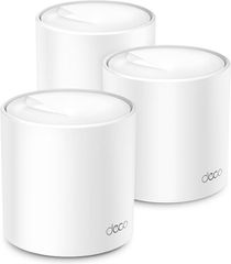 TP-LINK Deco X50 v1 WiFi Mesh Network Access Point Wi-Fi 6 Dual Band (2.4 & 5GHz) σε Τριπλό Kit