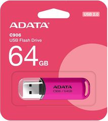 Adata C906 64GB USB 2.0 Stick Ροζ