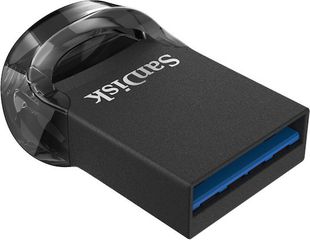 Sandisk Ultra Fit 64GB USB 3.1 Stick Μαύρο