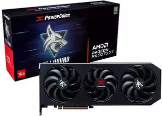 PowerColor Radeon RX 9070 XT 16GB GDDR6 Hellhound Κάρτα Γραφικών