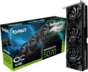 Palit GeForce RTX 5070 12GB GDDR7 Infinity 3 OC NE75070S19K9-GB2050S