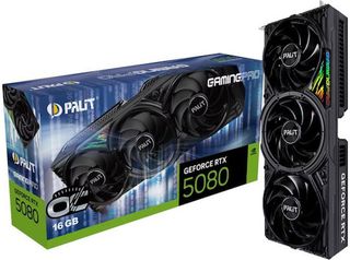 Palit GeForce RTX 5080 16GB GDDR7 GamingPro OC Κάρτα Γραφικών NE75080S19T2-GB2031A