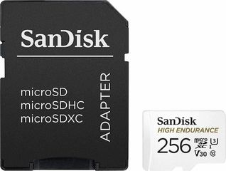 SanDisk High Endurance 256 GB MicroSDXC UHS-I Κατηγορία 10
