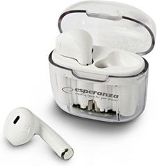 Esperanza EH237W In-ear Bluetooth Handsfree Μαύρα