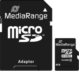 MediaRange 8GB microSDHC Κατηγορία 10