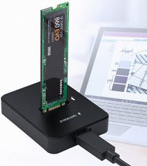Gembird Docking Station PCIe/SATA M.2(2230), M.2(2242), M.2(2260), M.2(2280) USB-C (DD-U3M2)