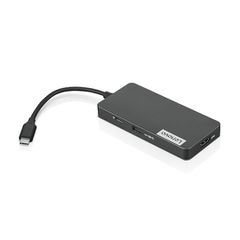 Lenovo 7-in-1 USB-C Docking Station με HDMI 4K Μαύρο GX90T77924