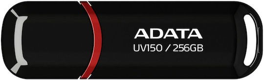 Adata Dashdrive Uv150 256GB USB 3.2 Stick Μαύρο