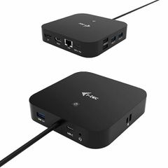 i-tec USB-C Docking Station με HDMI 4K PD Ethernet Μαύρο (C31HDMIDPDOCKPD)