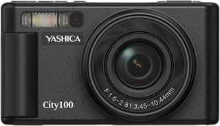Yashica City 100 Compact Φωτογραφική Μηχανή 64MP Ζουμ 3x Μαύρη