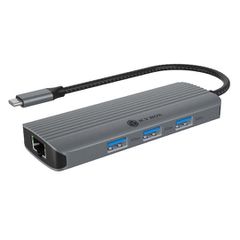 Icy Box USB-C Docking Station με HDMI 4K PD Ethernet (IB-DK4034a-CPD)