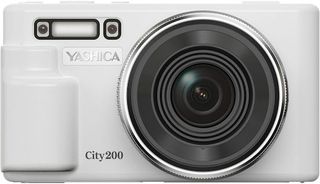 Yashica City 200 Compact Φωτογραφική Μηχανή Ζουμ 10x Λευκή