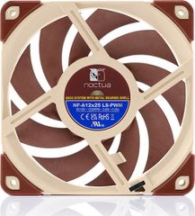 Noctua NF-A12x25 LS Case Fan 120mm με Σύνδεση 4-Pin PWM Καφέ
