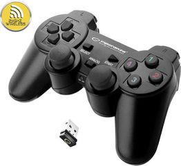 Esperanza Gladiator Ασύρματο Gamepad για PC / PS3 Black