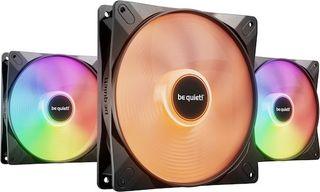 Be Quiet Light Wings LX HS Case Fan 140mm με ARGB Φωτισμό και Σύνδεση 3-Pin / 4-Pin PWM 3τμχ