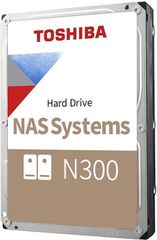 Toshiba N300 4TB HDD Σκληρός Δίσκος 3.5" SATA III 7200rpm με 256MB Cache για NAS MN10ADA400ES