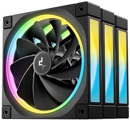 Deepcool FL12-3 IN 1 Case Fan 120mm με RGB Φωτισμό και Σύνδεση 4-Pin PWM 3τμχ