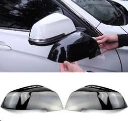 Καπάκια Καθρεφτών Για Bmw F20 / F21 / F30 / F31 / F33 / F34 / F35 / F36 / E84 / F22 / F23 / F87 / i3 M4 Look Γυαλιστερό Μαύρο 2 Τεμάχια