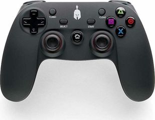 Spartan Gear Ksifos Ασύρματο Gamepad για PS3 / PC Μαύρο