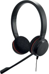 Jabra Evolve 20 On Ear Multimedia Ακουστικά με μικρόφωνο και σύνδεση USB-A / USB-C