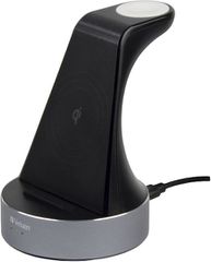 Verbatim Ασύρματος Φορτιστής (Qi Pad) 20W Μαύρος (WCS-02 2-in-1)