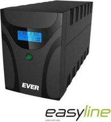 Ever Power Systems Easyline 1200 AVR USB UPS Line-Interactive 1200VA 600W με 4 Πρίζες