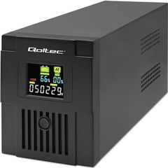 Qoltec UPS Line-Interactive 2000VA 1200W με 2 IEC Πρίζες