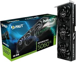 Palit GeForce RTX 5060 Ti 16GB GDDR7 Infinity 3 GPU NE7506T019T1-GB2061S